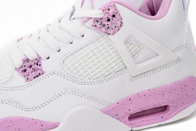 White Retro CT8527-116 Jordan Pink 4 0702